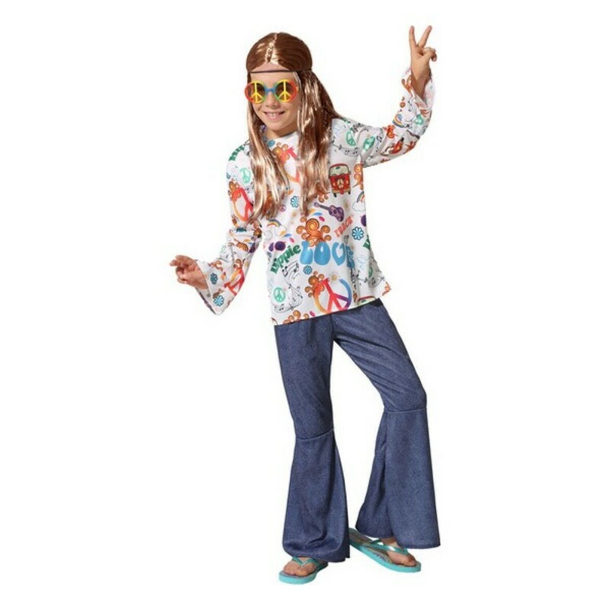 Costume for Children Hippie 3-4 Years