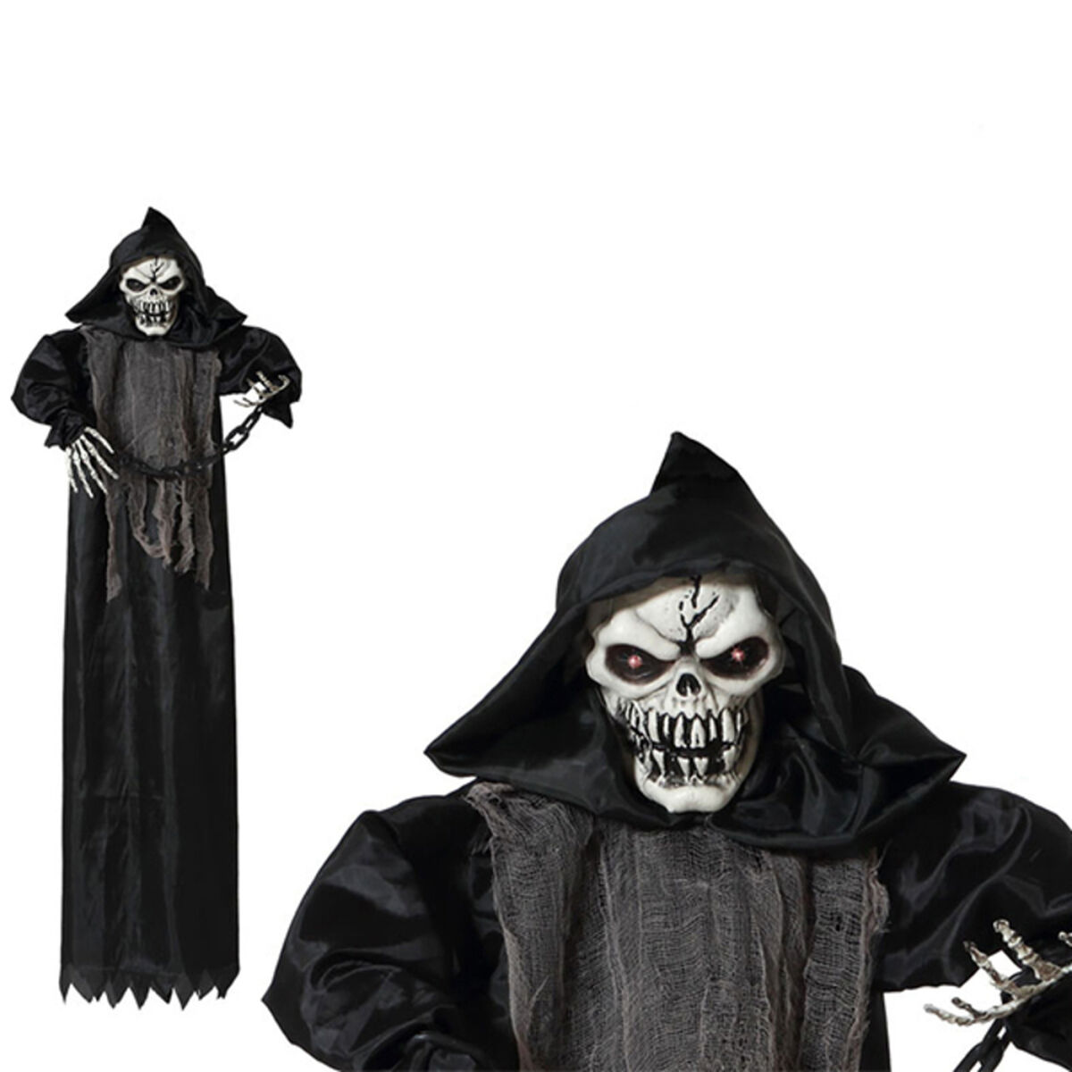 Skeleton pendant Halloween 66672 (85 x 8 x 110 cm) Multicolour 85 x 8 x 110 cm